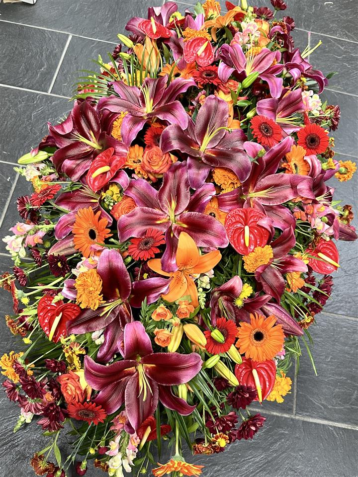 Funeral flowers Hayle St Ives Camborne Redruth Penzance 